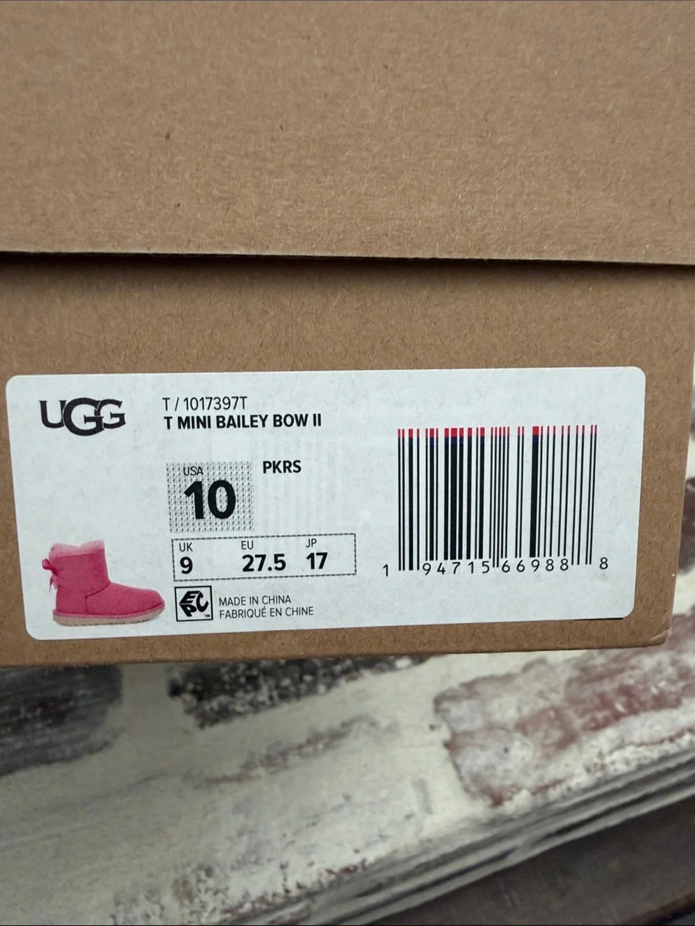 UGG classic mini